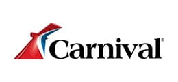 A carnival logo travel guide in color